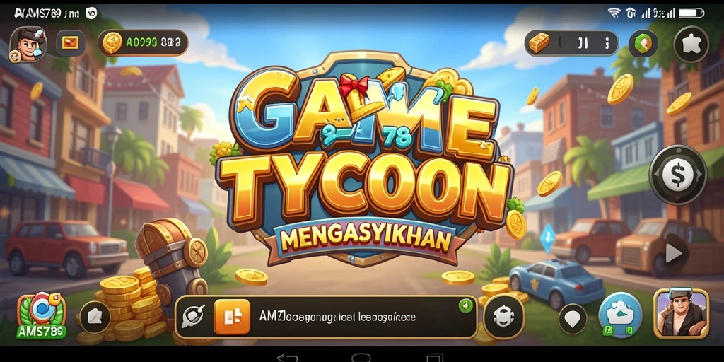 Tampilan gameplay Tycoon yang menarik dan interaktif.