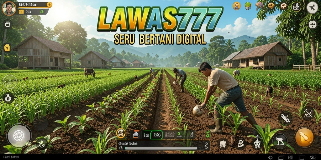 Tangkapan layar LAWAS777 menampilkan kegiatan bertani yang seru.