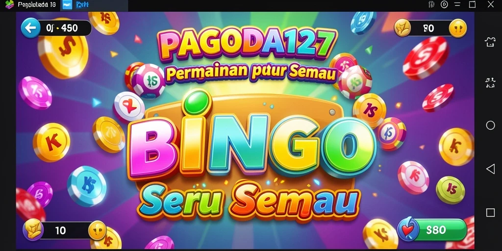 Tampilan gameplay seru dari permainan Bingo PAGODA127.